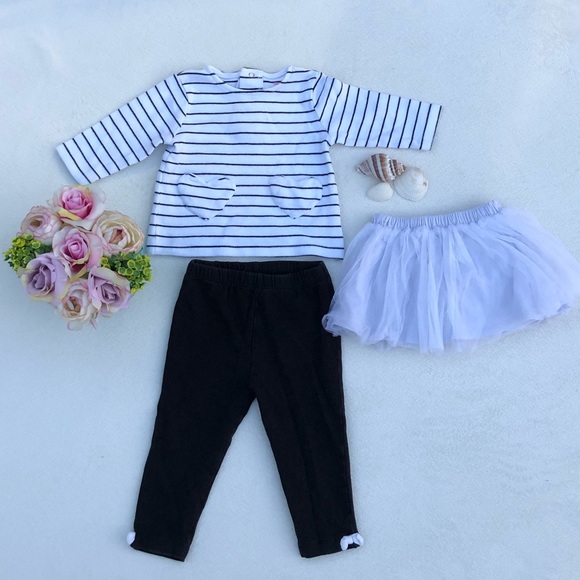 Isaac Mizrahi Baby Girl Set Size 12M - Picture 2 of 11